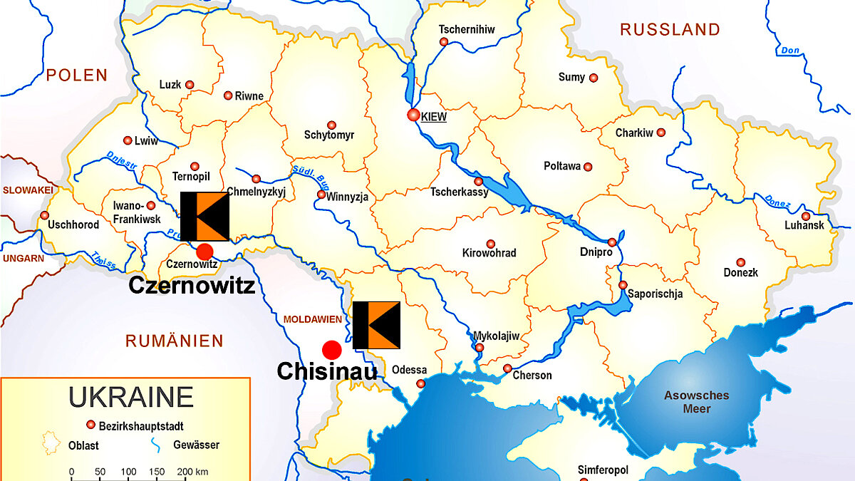 UKRAINE-Geld-und Sachspenden für die Arbeit unserer Kolpingfreunde in der Ukraine und Moldawien